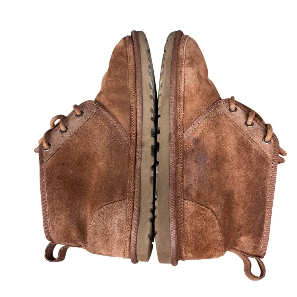 UGG Neumel Suede Lace-Up Chukka Boots – Sz 9 (Very Good Condition)
